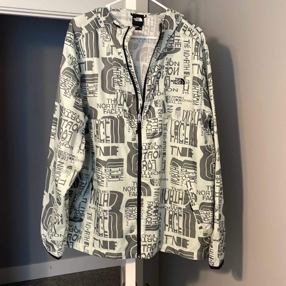 Mens North Face rain jacket